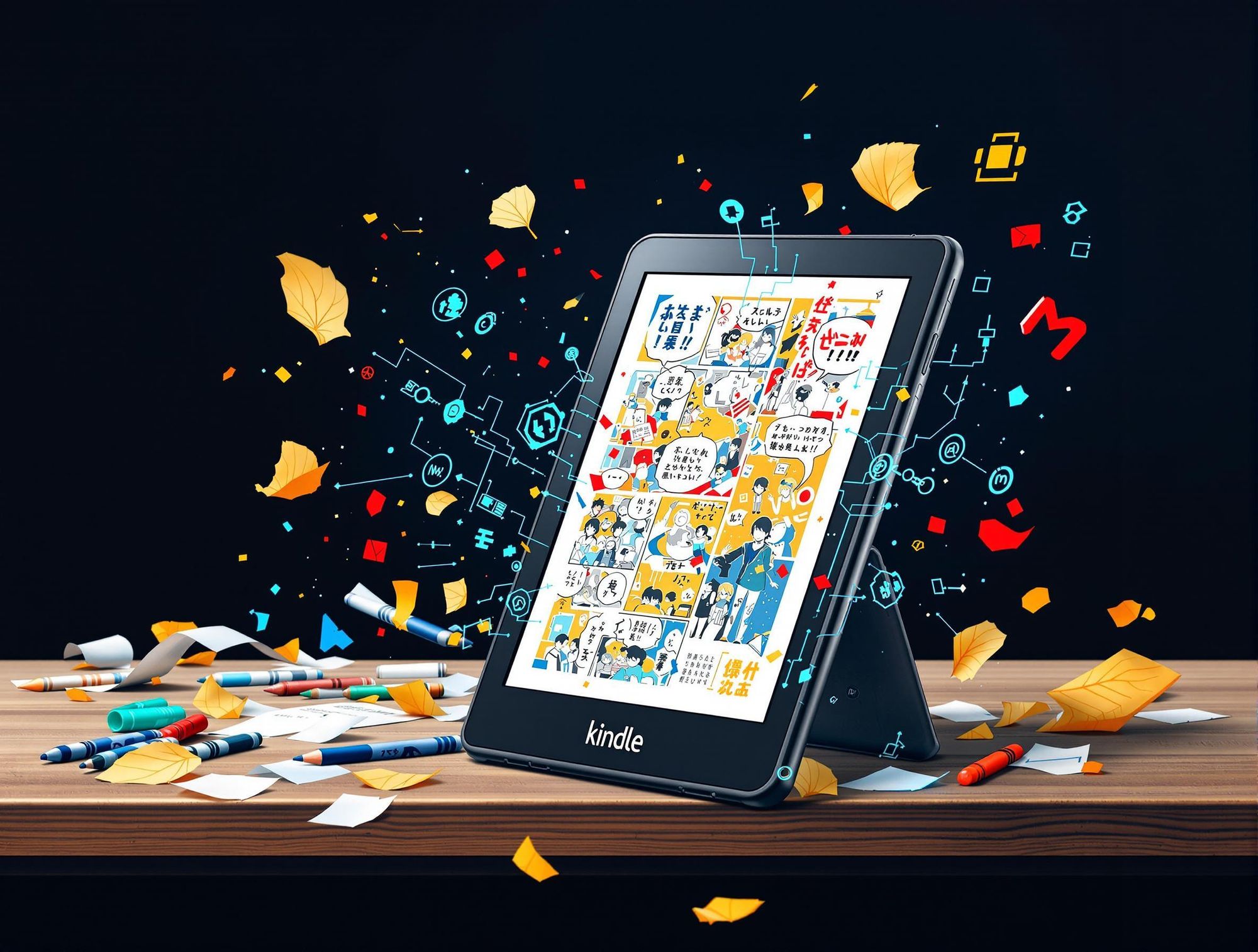 D'une pile d'images à un ebook sur ma Kindle